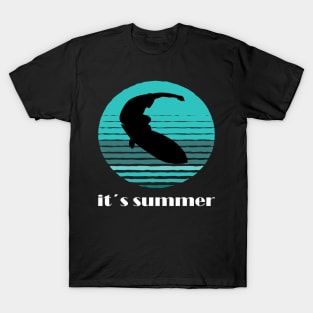 Surfing girl is the best windsurfing T-Shirt